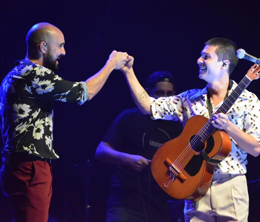 Celli abri los 4 shows de Abel Pintos en Crdoba y cantaron juntos 